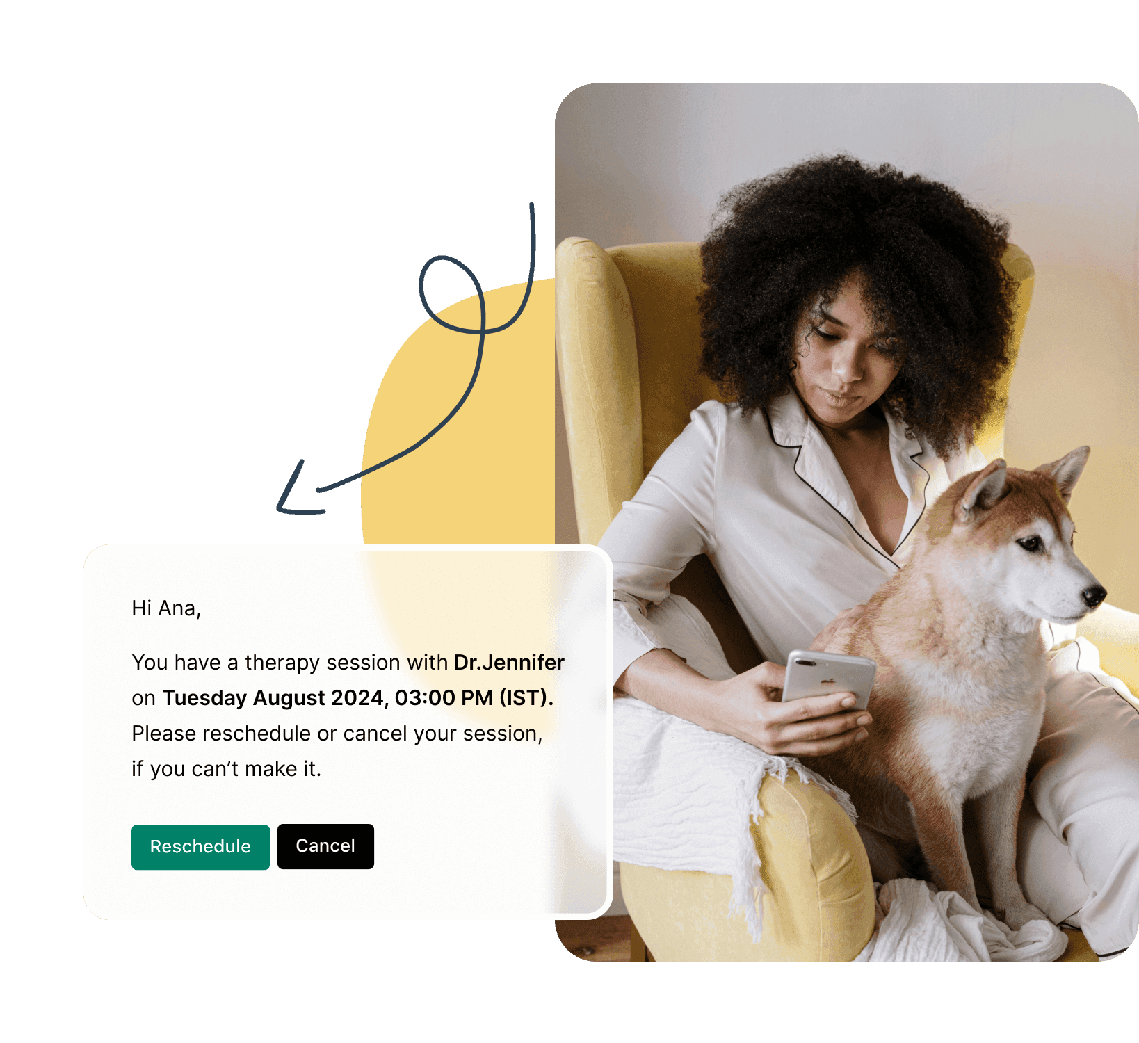 Avoid no-shows with automated reminders.