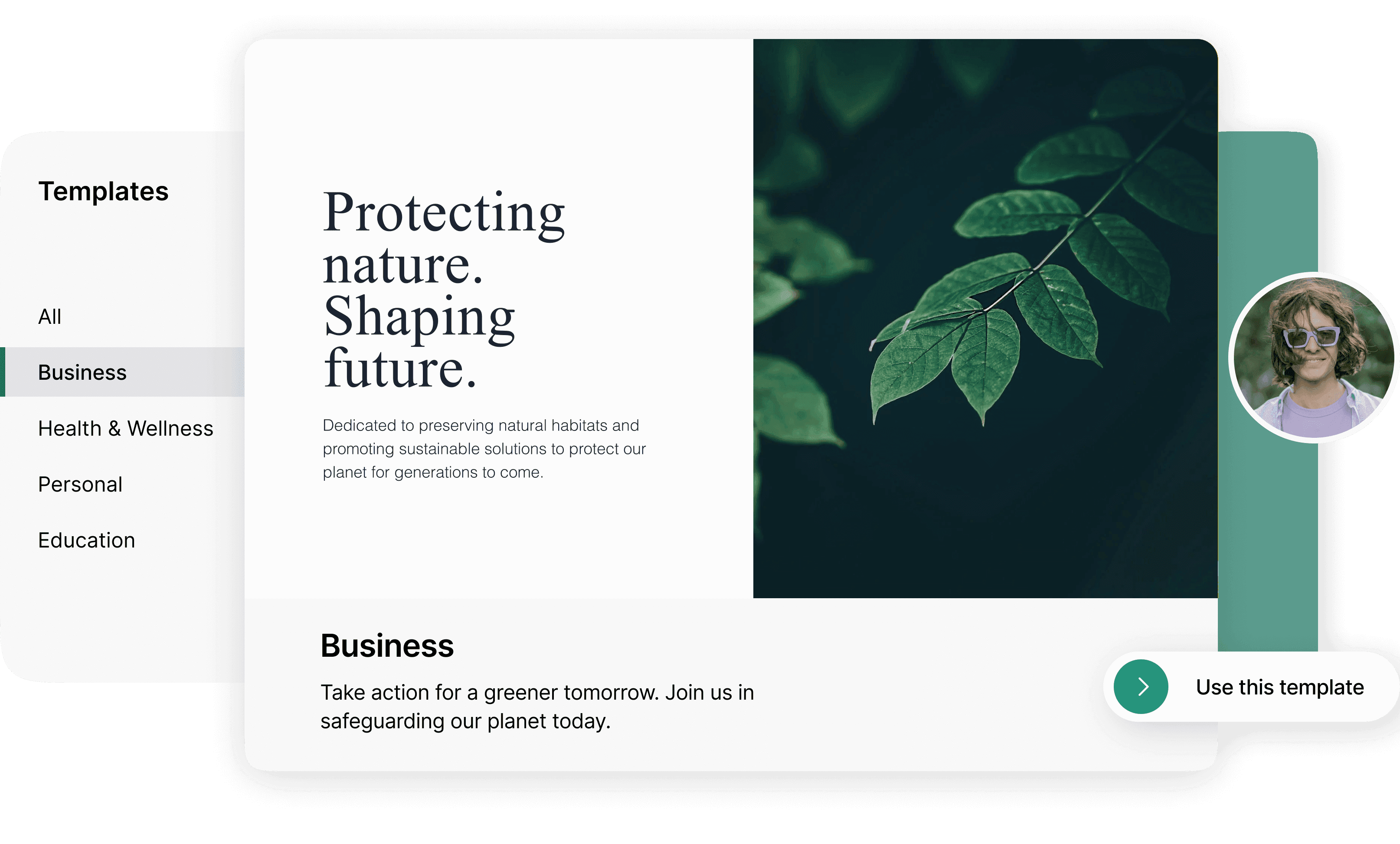 Pick a template to get started.