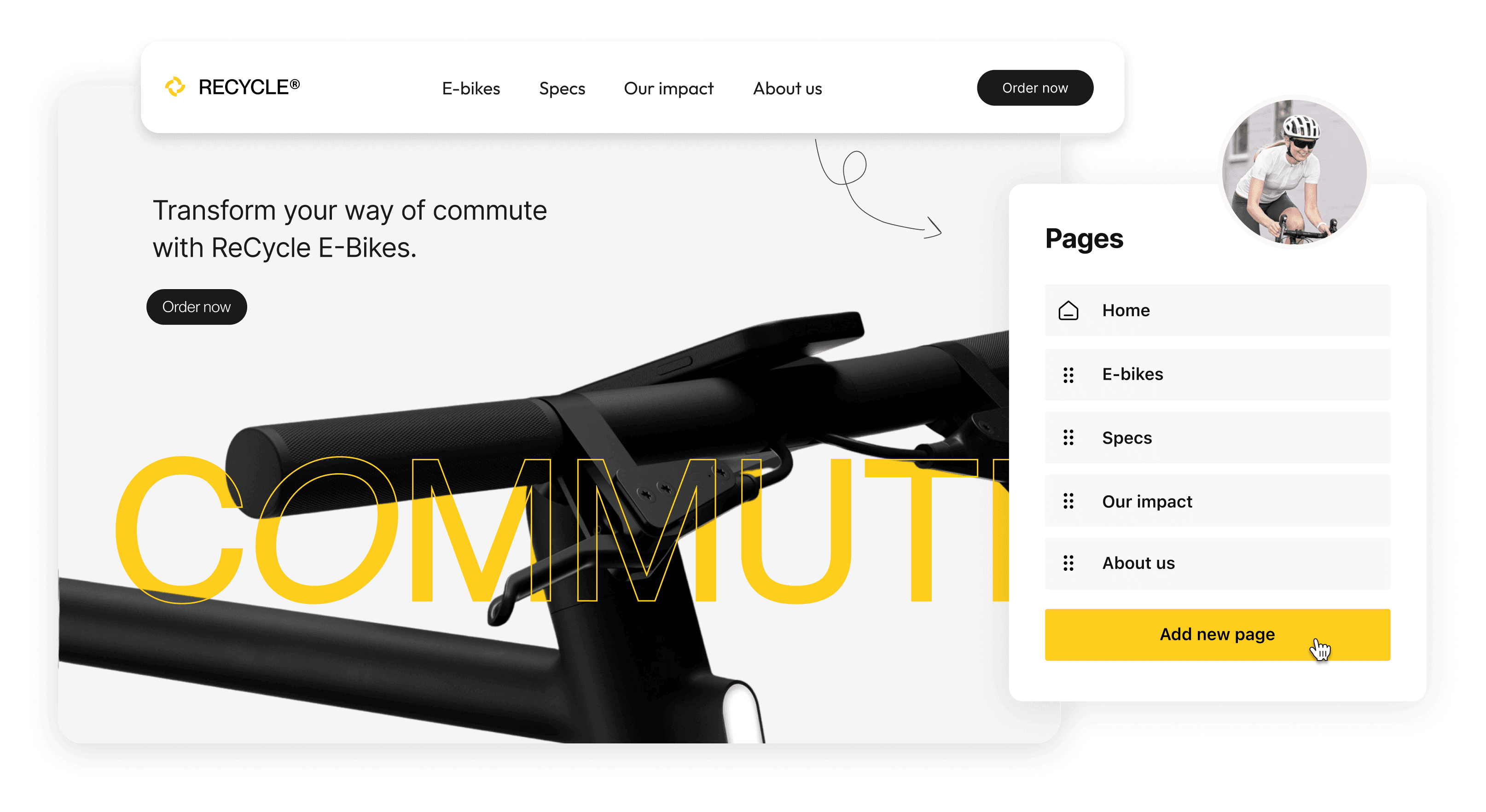 Build multi-pages website.