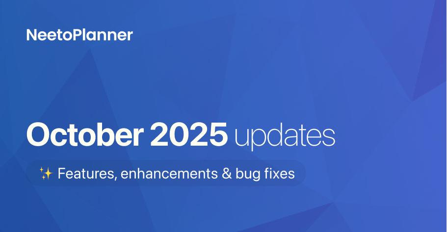 October 2025 - Real-time updates, improvements for project tabs and more